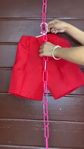Kinder Day Care Red Garterized Shorts School Uniform Shorts for Boys | Theo Clothing