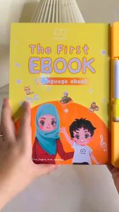 Mainan Edukasi Anak untuk Belajar Sambil Bermain | Buku Pintar Elektronik 4 Bahasa | Mainan Anak Buku
