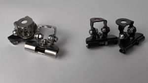 Light Bar Holder Stainless Steel Pillar Hood Mount Bracket Car LED Work Light Clamp Holder