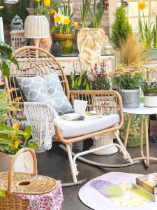 ZIYE | Outdoor Leisure Rocking Chair for Elderly Single Person