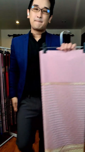 #SET3. (รวมสี) ผ้าไหมแกมฝ้าย ผ้าทอทั้งผืน ลายยกดอกลำพูน ยกล้านนา (ขนาด 2 หลา) ผ้าไทย ผ้าไหม ผ้าฝ้าย ผ้าถุง ผ้าซิ่น ผ้ายังไม่ตัดเย็บ