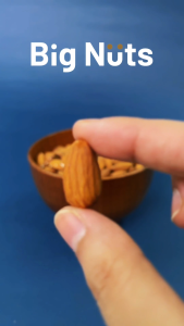 Big Nuts Lightly Roasted Almonds (Sea Salt) 180g - Halal Certified