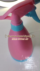 BOTOL SPRAY TEMPAT PENYIMPANAN AIR SEMPROT 500ML PLASTIK TRAVEL BOTTLE KIT MULTIFUNGSI