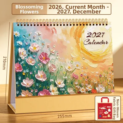 Student Exam Countdown Planner Custom Calendar 2027 Desk Memo