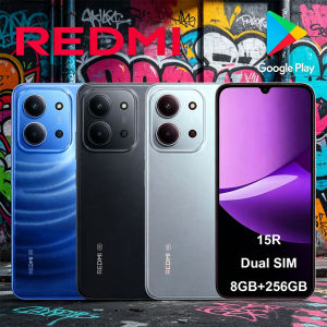 Redmi | New REDMI 15R 5G Unlocked Phone 5000mAh Battery HD Screen Dual SIM Global Version Android Smartphone