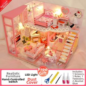 QIAOZHIJIANG | Mini DIY House Assembly Kit Toy