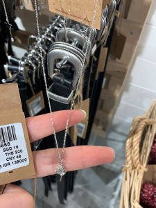 Angel Butterfly Rose Flower Design Necklace Womens Fashion Jewelry Stackable Versatile Brandymelville Student Friendly