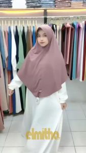 HIJAB INSTAN SIZE L ROYAL JERSEY PREMIUM JILBAB INSTAN DAILY