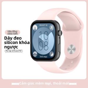 Uhada | Dây Đeo Đồng Hồ Thể Thao Thông Minh Thoáng Khí Đảo Mặt cho Huawei fit3/fit4/watchfit3