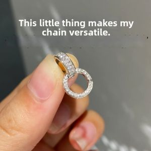 TINGGU | DIY Jewelry Double Loop Clasp Connector Accessories