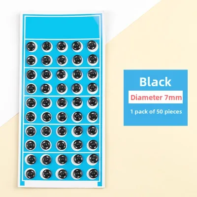 Invisible Round Metal Snap Buttons
