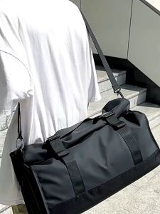Waterproof Large Capacity Weekend Bag Hand Carry Boarding Travel Bag Fitness Gym Bag With Dry Wet Separation (SL-073)
