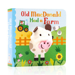 Milu Old Donald Had A Farm Finger Puppet Book Original English Books