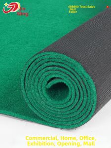 JINNING | Durable PVC Bottom Carpet for Commercial & Exhibition Use Thickened