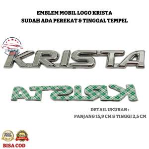 Emblem Mobil Logo Tulisan Krista