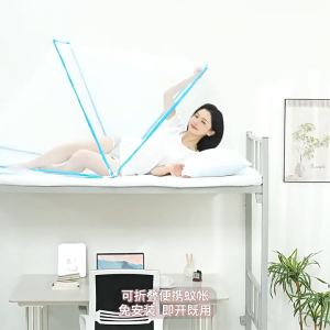 มุ้งกันยุงพับเก็บได้ มุ้งครอบใหญ่ มุ้งครอบกันยุง มุ้งกระโจม มุ้งเต้นท์ มุ้งครอบเด็ก มุ้งนอน เตียงคู่ 3ฟุต 3.5ฟุต 5ฟุต ไม่ต้องประกอบ พับเก็บได้ พกพาได้ ล่างเพื่อป้องกันเด็กตกจากเตียง มุ้งพับกันยุง สำหรับเด็กและผู้ใหญ่ Bed mosquito net มุ้งครอบเด็กอ่อน ป้อง