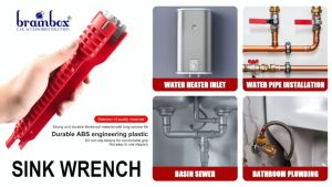 Sink Wrench Kunci Pas Pipa Wastafel Serbaguna Pengunci Selang Multifungsi