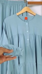 Oneset Elia Setelan Wanita Jumbo LD 120 - 125 BB 60 - 80 Kg Terbaru Bahan Rayon Premium Import