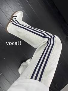 Fleece Lined Warm Striped Loose Straight Trousers