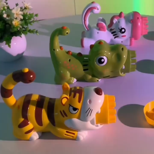 Máy Thổi Bong Bóng Tự Động Dùng Khay Chấm An Toàn Cho Bé Chơi Ngoài Trời ! ChunChinToyKingDom