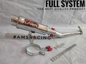 Knalpot racing Proliner all bebek supra x 110/125/blade/revo/kharisma/jupiter/shogun/smash/astrea/kirana