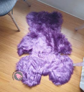 Bear Rug Carpet Living Room Bedroom Children Room Antiskid Mat Fluffy Fur/faux