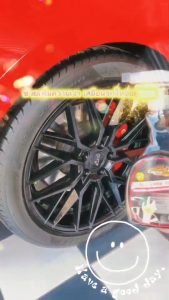 น้ำยาลงยางทายางดำ สูตรGlycerine Black สูตรดำสนิท ติดทนนาน ราคาพิเศษ ขนาด 500ml.