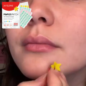 JAYSUING Cute colorful star acne patches lightweight and breathable face repair stickers decorative concealer for everyday acne care 200pcs