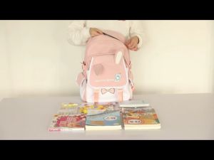 WYK159 Tas Ransel Wanita Pria The Day Sekolah Bunny Rabbit Ear Backpack School Impor TKM