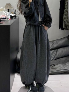 Fashion Elegant Youthful Wide Leg Trousers