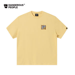 Dangerouspeople Xue Zhiqian DSP Velcro Summer Loose Easiest for Match Casual Tide round Neck Short Sleeve T-shirt