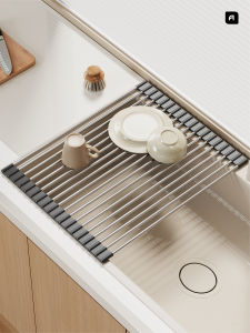evesigar | Stainless Steel Foldable Multipurpose Drain Rack