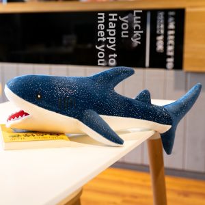 Shark Sleeping Long Pillow Plush Toy