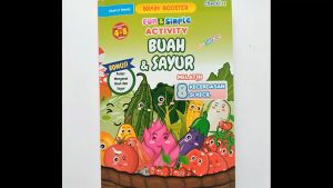 Buku Aktivitas Anak PAUD TK Fun & Simple Activity Buah & Sayur Bonus Poster