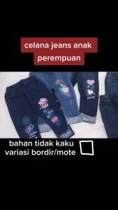 [JUMBOLAND] 1-10th celana jeans import anak perempuan. celana panjang jeans  anak cewe. motif random
