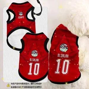 HanWei | Áo Dạ Cho Thú Cưng Chống Rụng Lông Chủ Đề World Cup Ai Cập