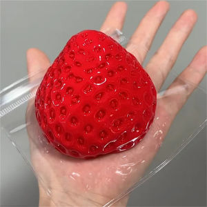 Strawberry Squishy Toys TPR Material Stress Toy Squeeze Toy Squishy Stress Ball Stress Relief Toys