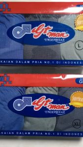 3 Pcs Celana Dalam Pria GT Man GMN Bahan Katun Premium | CD Laki Laki Dewasa Murah Berkualitas