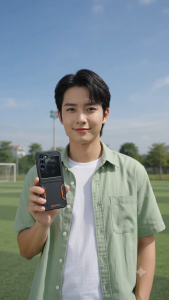 [Clover 2020] Ốp lưng Galaxy Z Flip 7 6 5 4 3 FE nhựa cứng có đai bảo vệ cạnh gấp