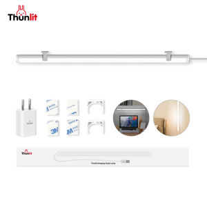 Thunlit Hanging Study Lamp 40cm USB Plug-in Student Dormitory LED Wall Mounted Light Stepless Dimming 3 Color Temperatures
