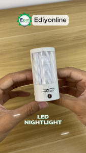 MINLITE LED SENSOR NIGHT LIGHT MX-662 LAMPU TIDUR MALAM Ediyonline Ediy