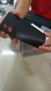 Case Hp MOTO G45 Silikon Hitam Premium Ring Magsave Soft Casing Handphone