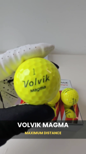 Volvik MAGMA Golf Ball | USGA Non-Conforming | 3-Piece | Max Distance Flight