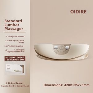 Waist Massage Device for Lumbar Support Pain Relief
