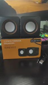 101Z USB 2.0 Mini Portable Speakers Computer Soundbox with 3.5mm Stereo Jack and USB Powered for PC Laptop Smartphone