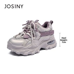 Josiny | Thick Sole Insulated Dad Shoes Height Increasing