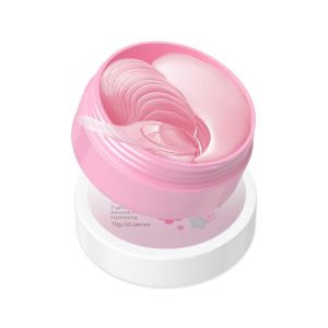 LAIKOU Sakura Eye Mask 50 Pcs – Hydrating Under Eye Patches Brightening & Anti-Dark Circles Collagen & Niacinamide for Smooth & Glowing Skin