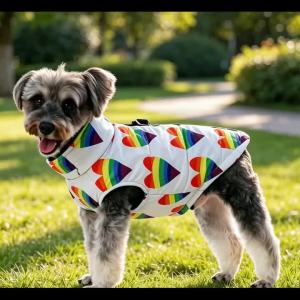 Winter Pet Jacket Warm Clothes For Small Medium Dogs Coats Valentines Day Puppy Dog Vest Chihuahua French Bulldog Pets Outfits