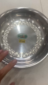 Đĩa Ảo Inox 430 Cao Cấp Size 26cm