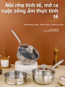 Nồi Đun Thực Phẩm Cho Bé 316 Thép Không Gỉ